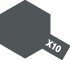 Tamiya X-10 Gun Metal (80010) Enamel Paint